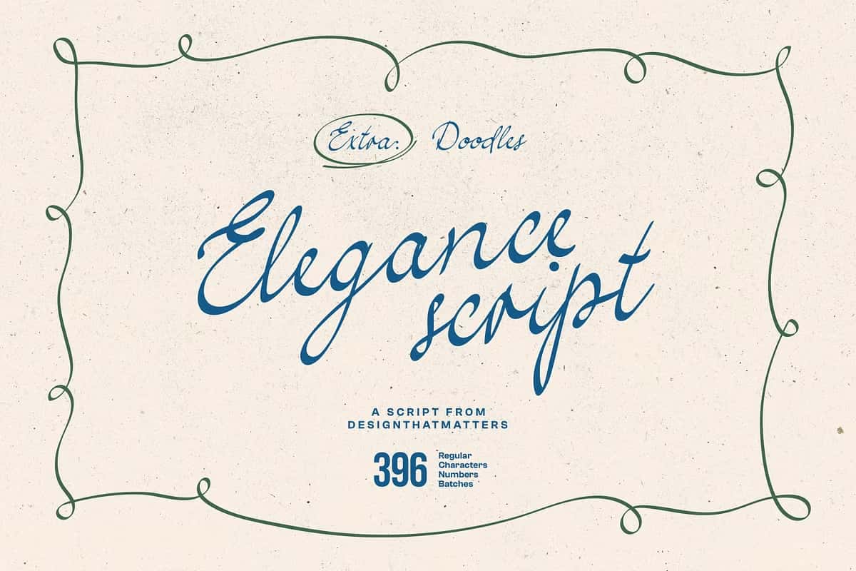 Simple Elegance Script - Graphicas - Design Resources